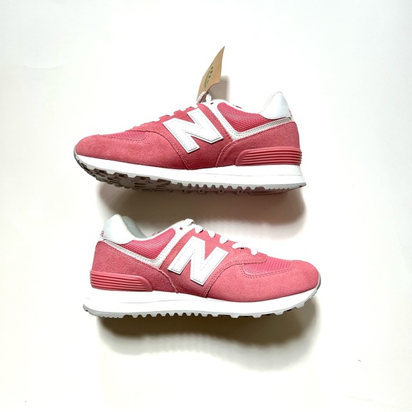 NEW Pink New Balance 574 - Picture 7 of 8